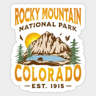 Rocky Mountain National Park Sticker